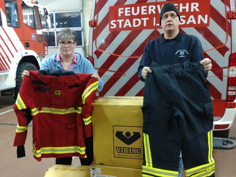 Zweit Einsatzkleodung