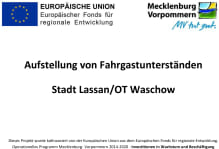 Plakat Lassan OT Waschow